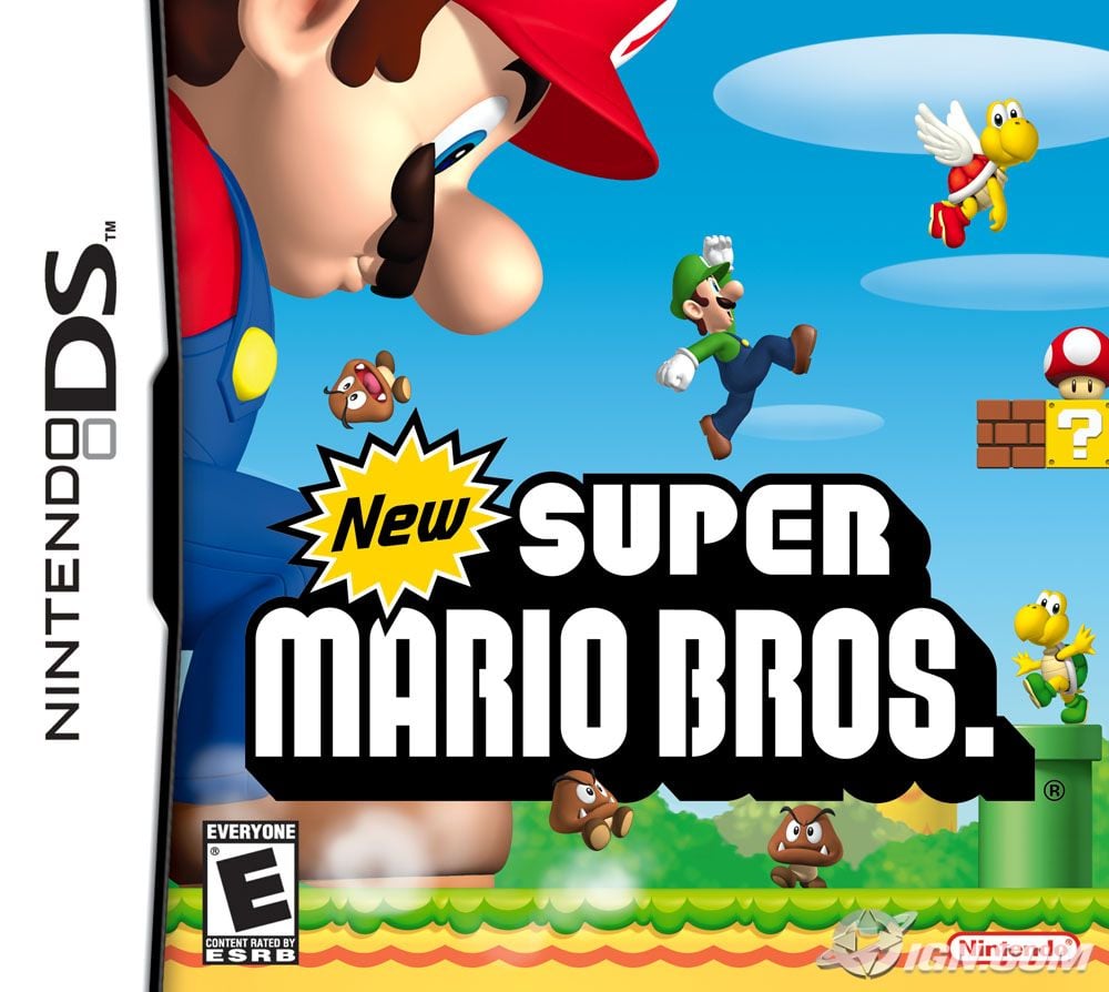 New Super Mario Bros.SAV 100% download (512KB) » NDS Game Saves Save ...