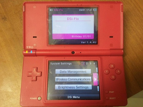 R4 firmware supporting dsi version 1.4.5u