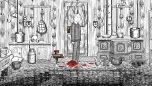 Neverending Nightmares OUYA Review GBAtemp by Another World Raw Meat