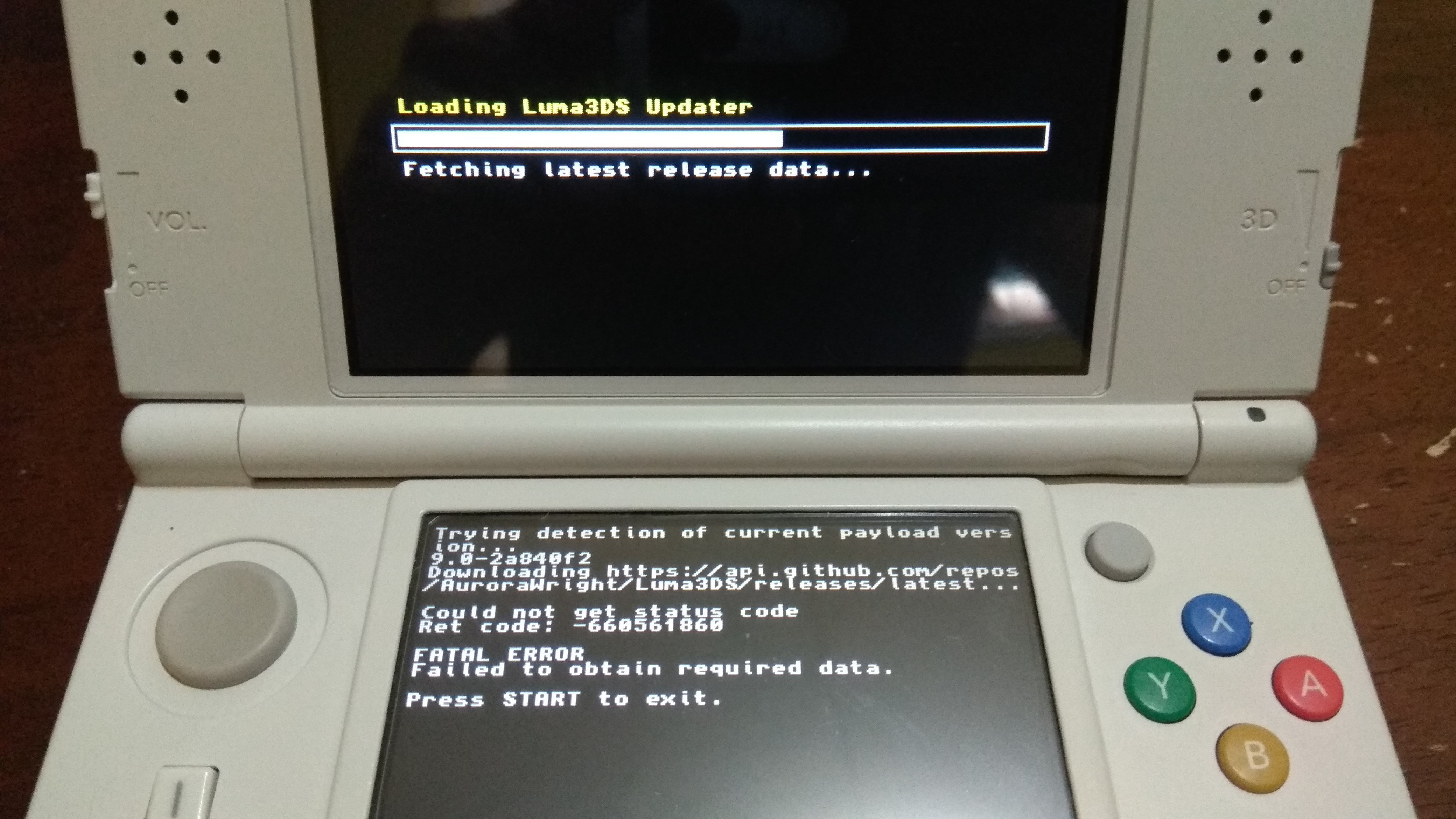 3DS CFW Error while playing | GBAtemp.net - The Independent Video Game  Community