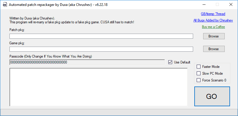 Bryde igennem Bonus vejkryds Release] - GUI version of - PS4 pkg repackager by Duxa (aka Chrushev) -  v6.22.18 | GBAtemp.net - The Independent Video Game Community