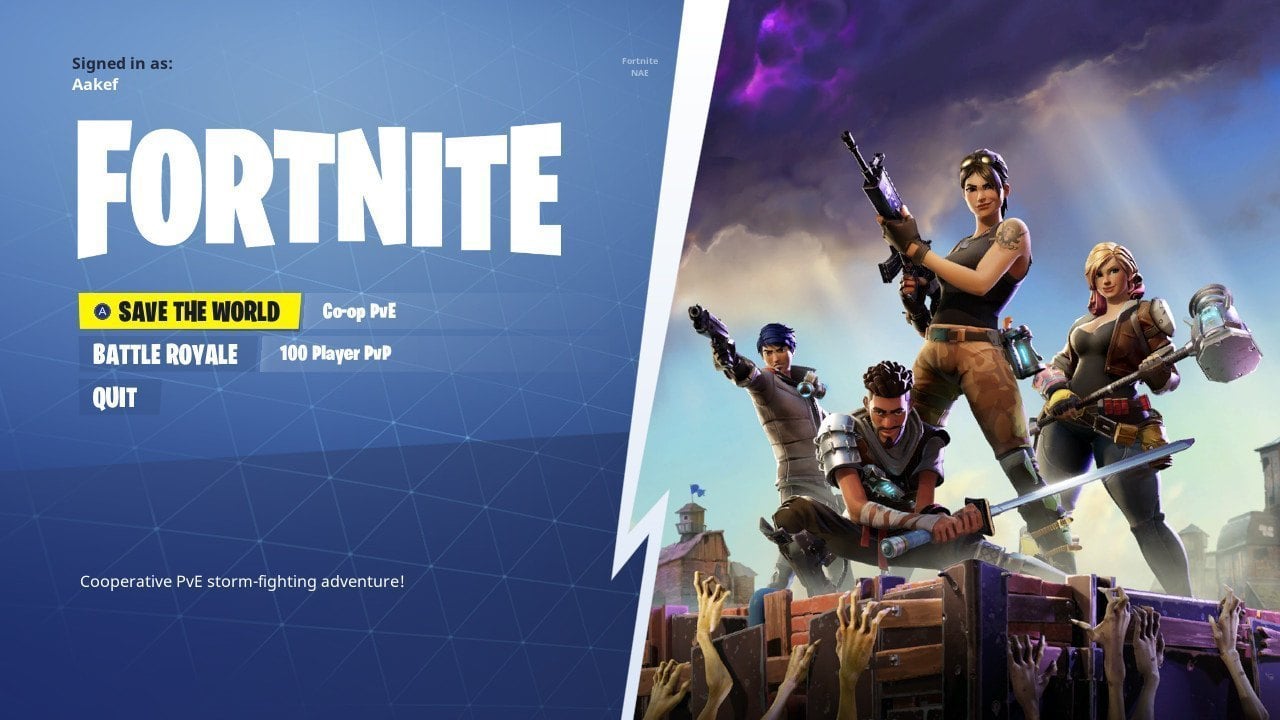 Fortnite "Save the World" menu discovered on Switch (Confirmed Working) |  GBAtemp.net - The Independent Video Game Community