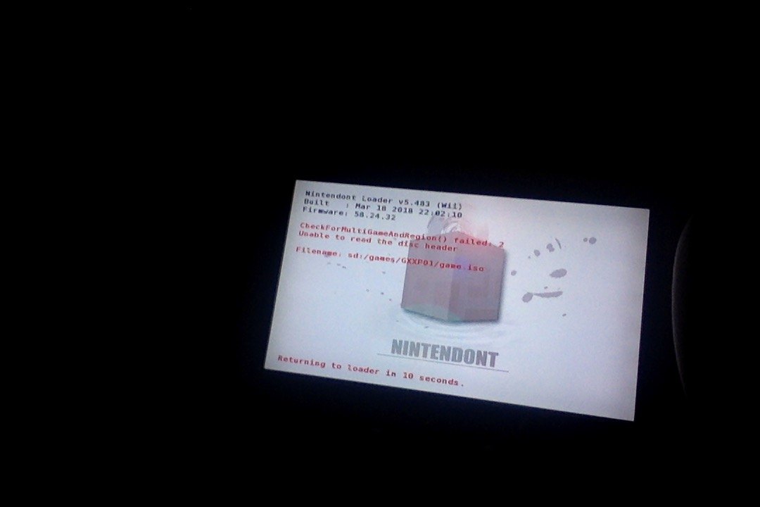 Nintendont Failing To Create A Memory Card File GBAtemp The Independent Video Game Community