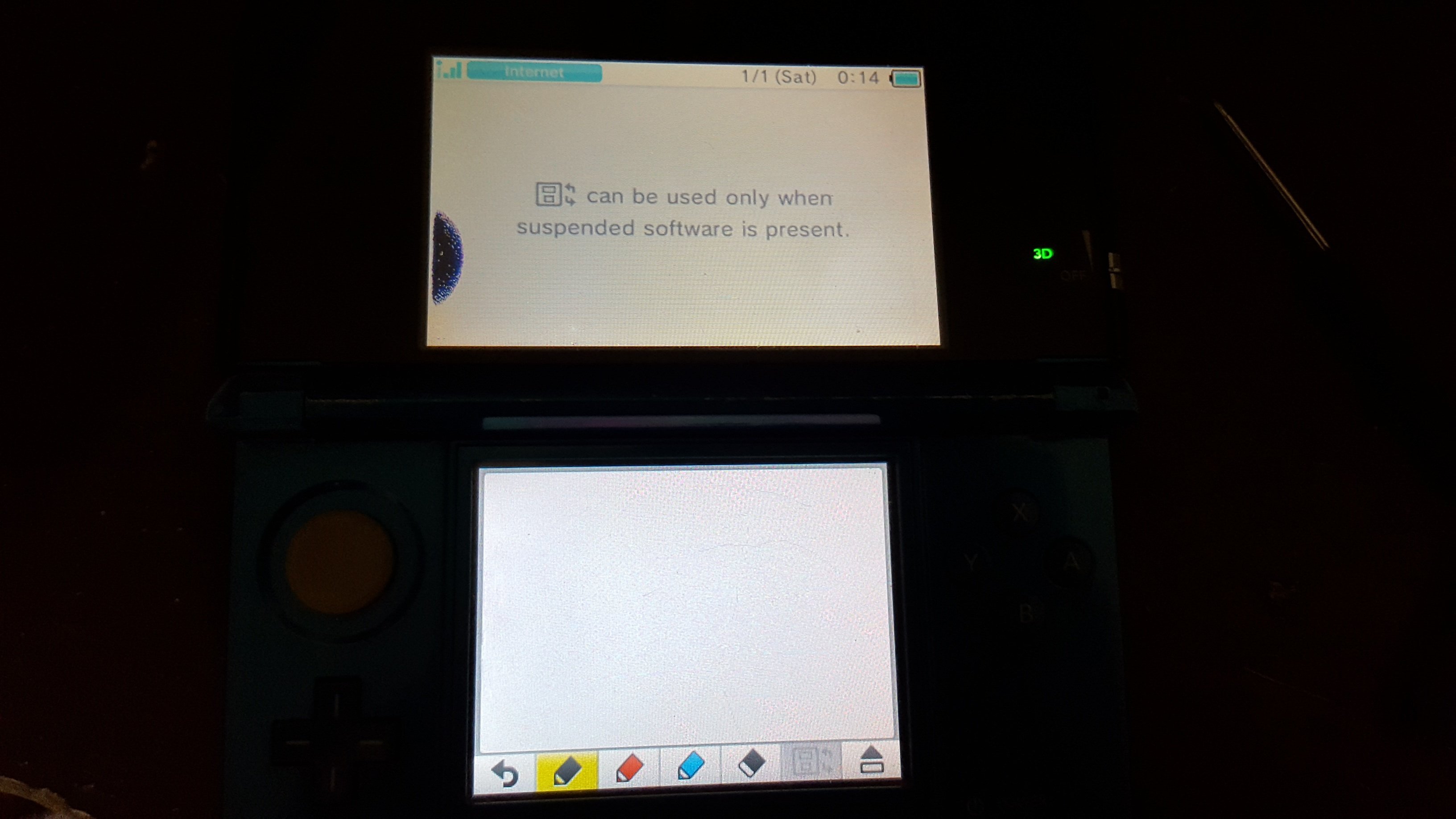 My Nintendo 3ds got a black patch on its upper screen??more like ink,So what to do to fix it?? | GBAtemp.net - The Video Community