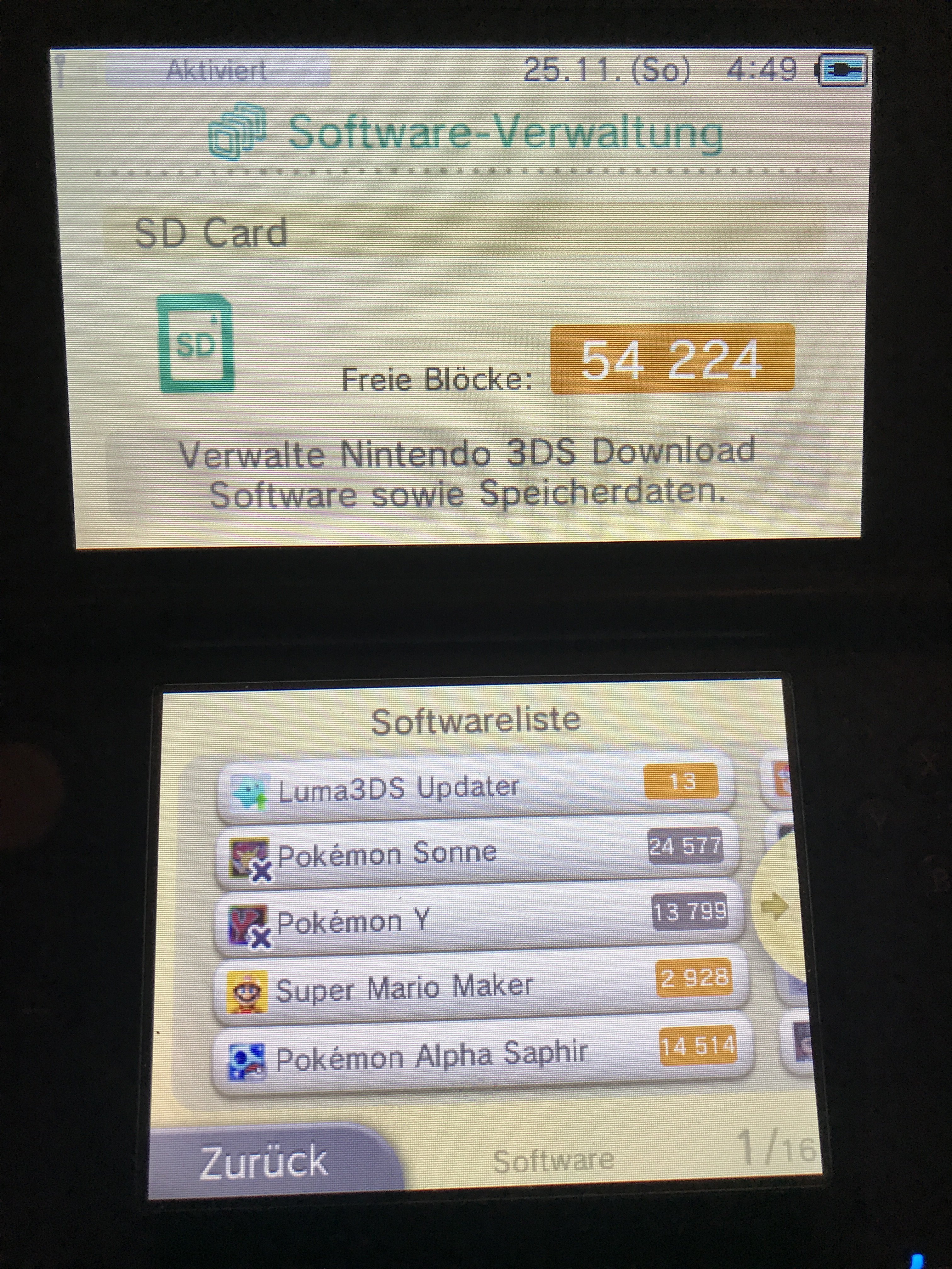 11 8 Luma3ds Working Need Support Anyway Emunand Screenshots Attached Page 3 Gbatemp Net The Independent Video Game Community