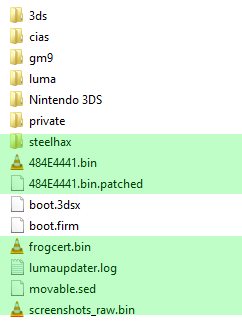 Lot Of Stuff On The Sd Card After Installing Cfw Which Files Can I Delete Gbatemp Net The Independent Video Game Community
