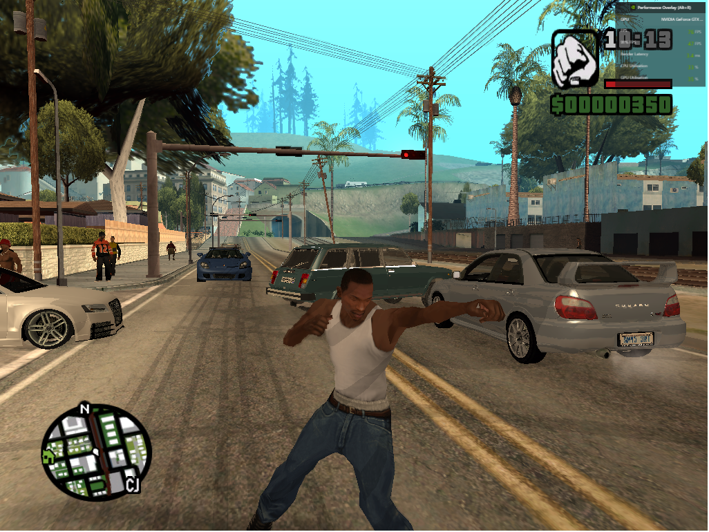 GTA San Andreas PS2 classics 100% hacked save - HD 1080p 
