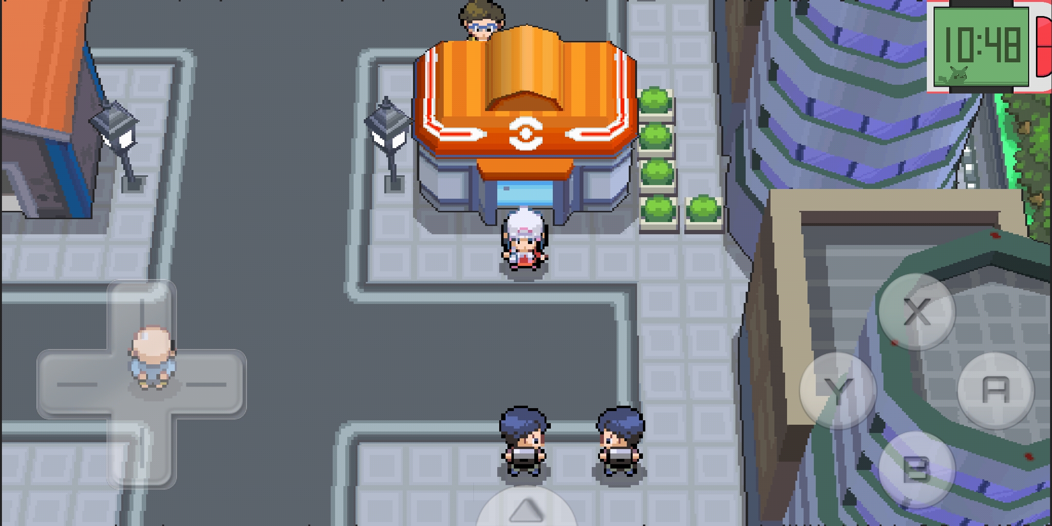 i was playing Pokémon heart gold on desmume and I got to this point and  this started happening did anything happen, or is this normal? : r/Roms