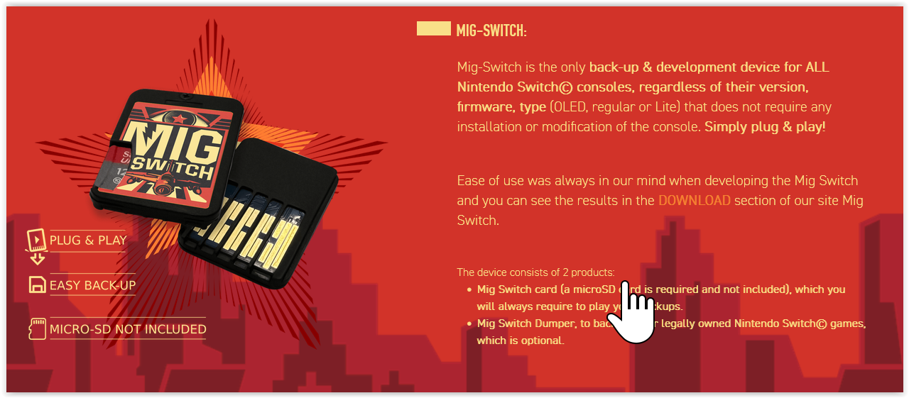 Mig Switch - Dumper Device Kit [PRE-ORDERS]