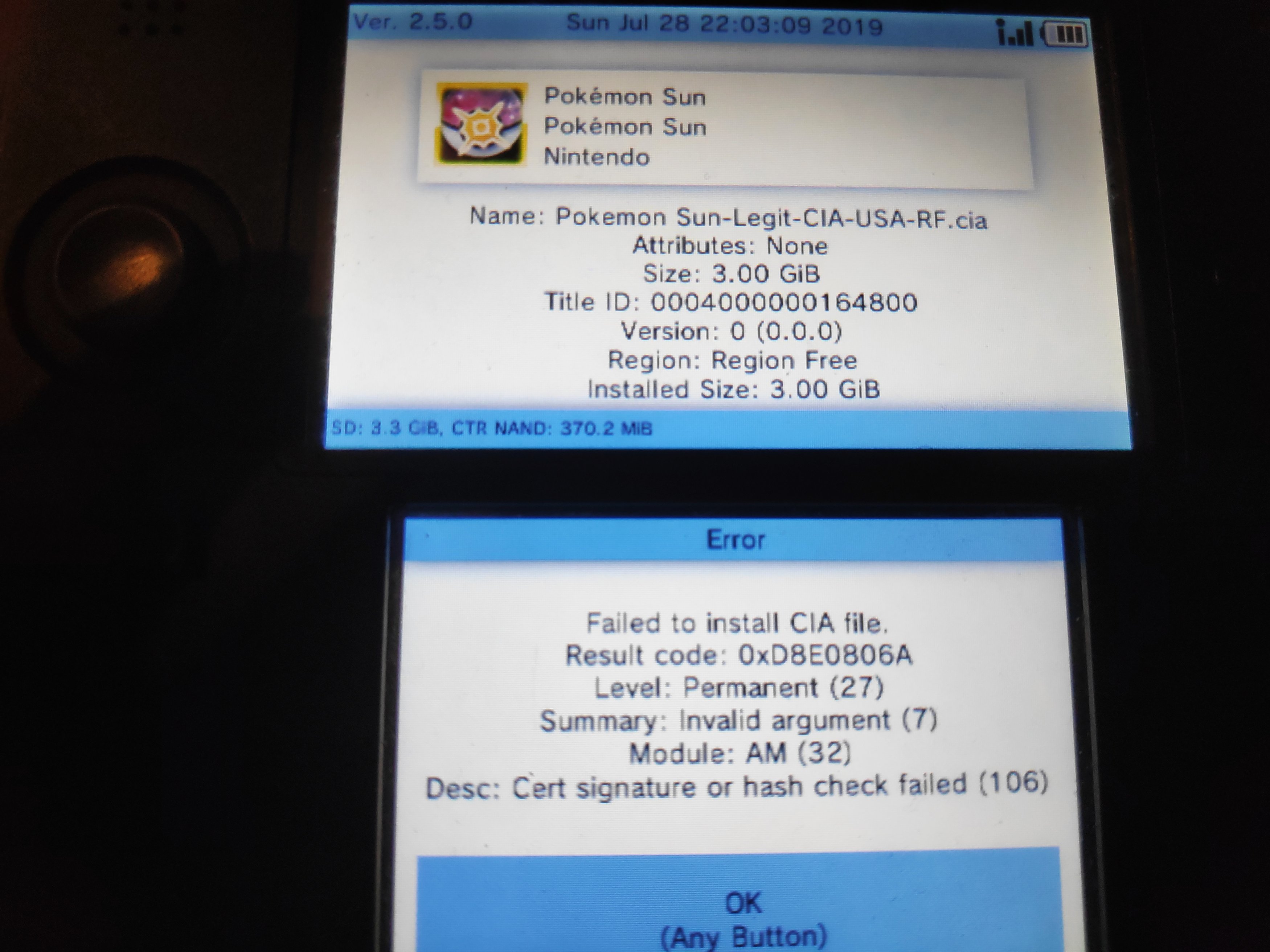 Pokemon Sun Randomizer ROM & CIA - Nintendo 3DS Game