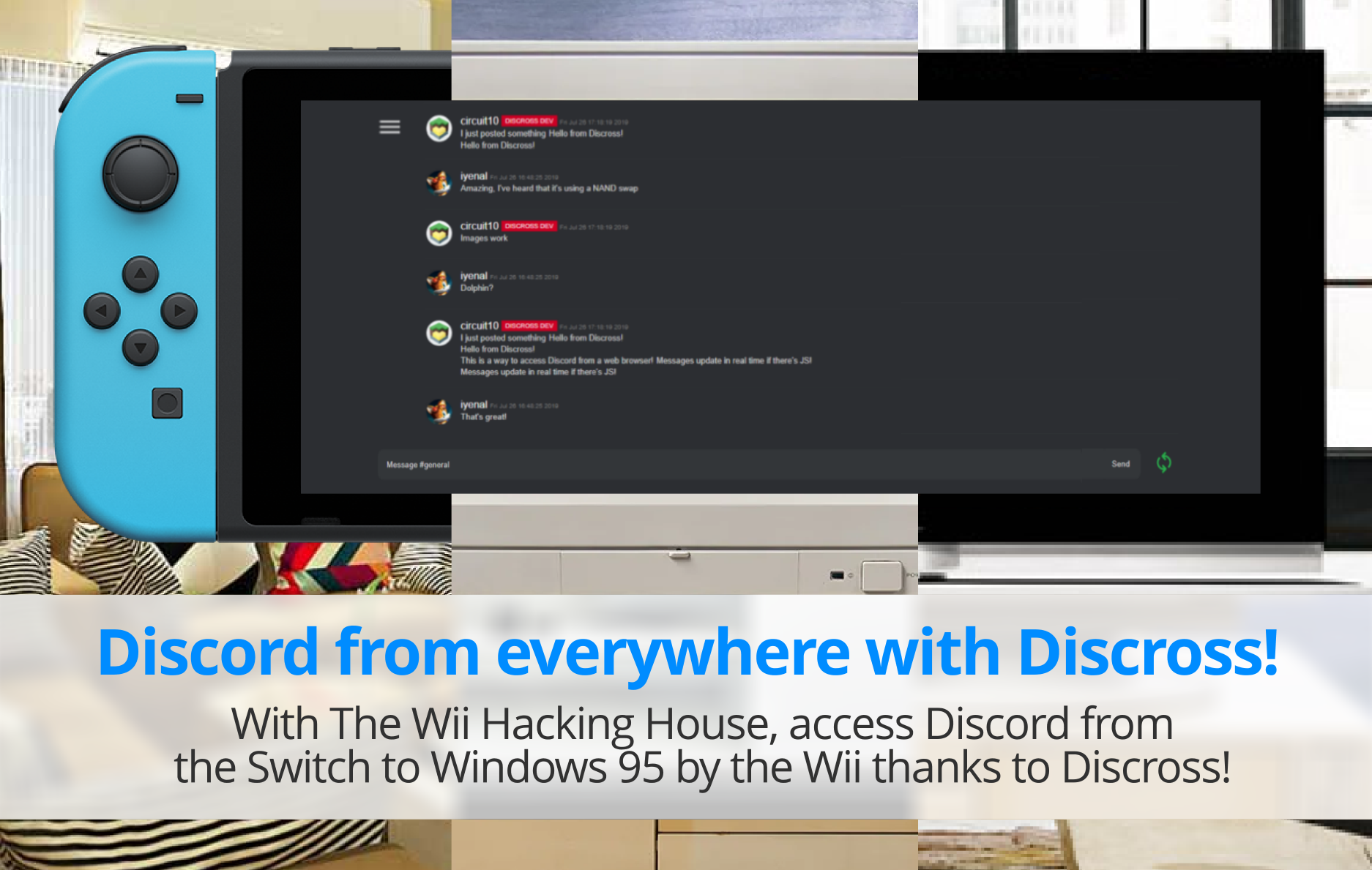 Discross: Access Discord from Switch | GBAtemp.net - The Independent Video  Game Community