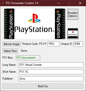 Release] PS1 Forwarder Creator | GBAtemp.net - The Independent Video Game  Community