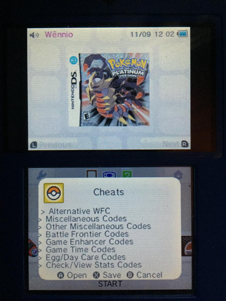 Pokemon Heart Gold Fusion 2 Ds/nds Game Card Heartgold French
