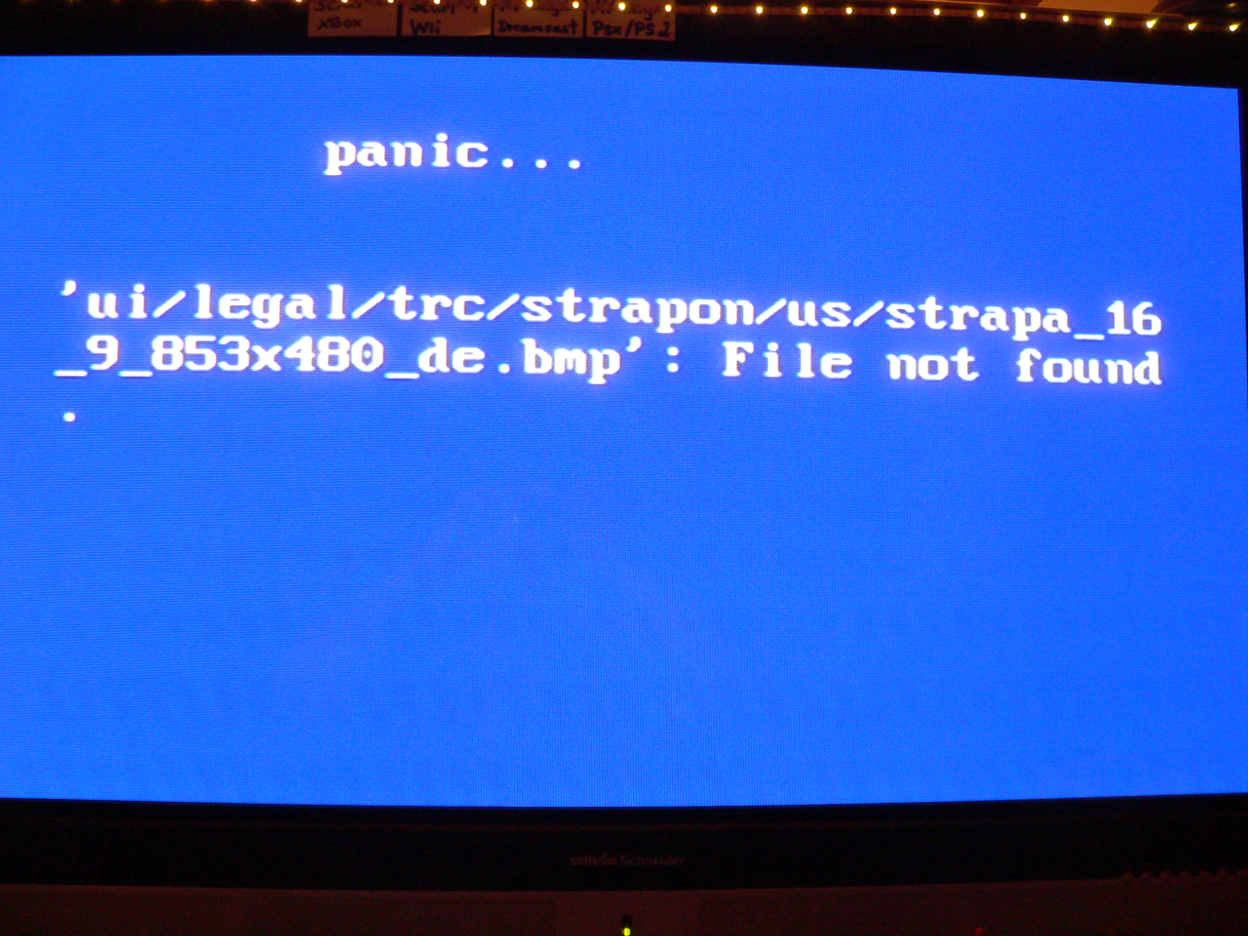 Configurable USBLoader MOD v70r78.11 - never seen before Error Message  (Picture inside) | GBAtemp.net - The Independent Video Game Community