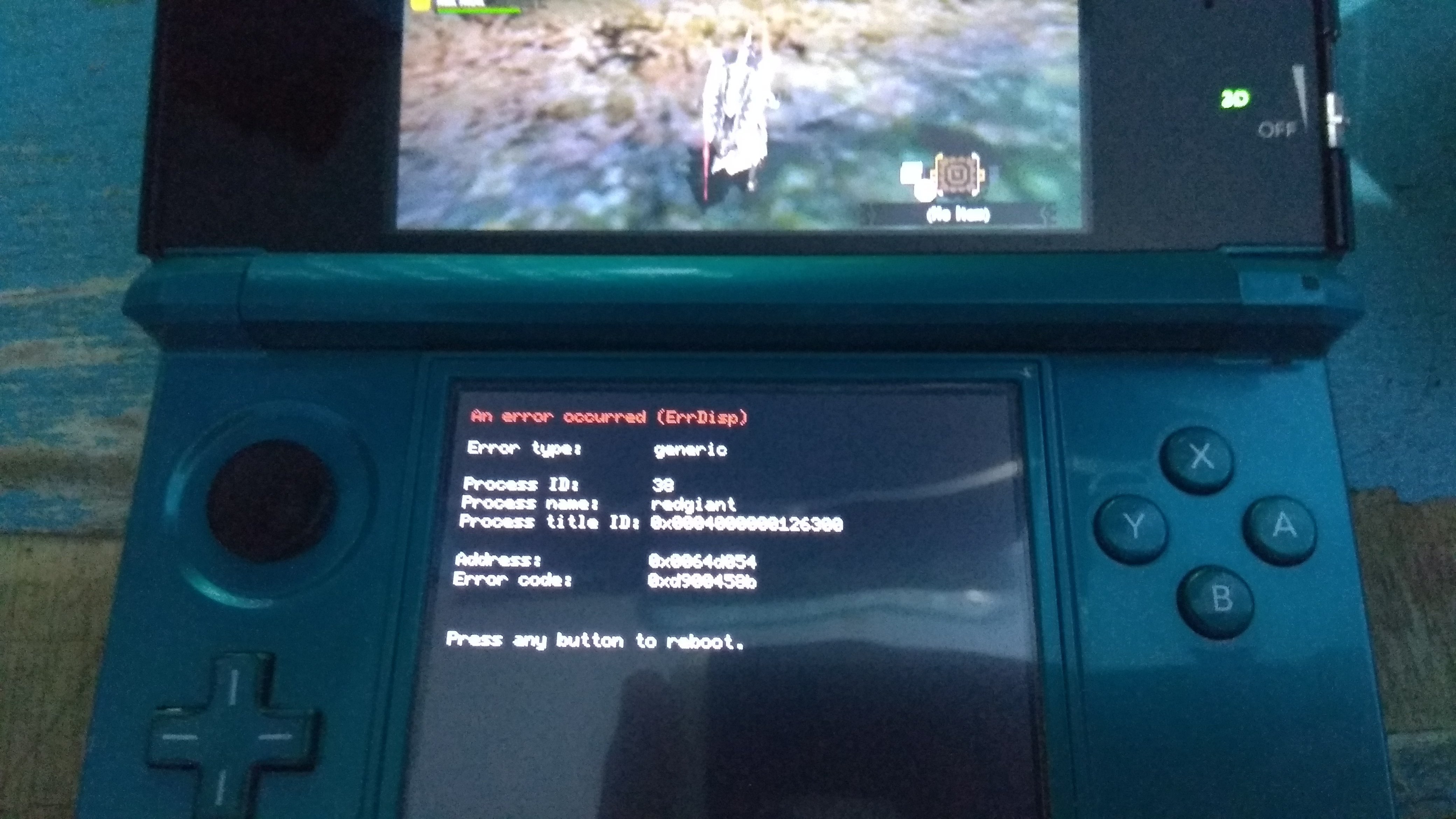3DS CFW Error while playing | GBAtemp.net - The Independent Video Game  Community
