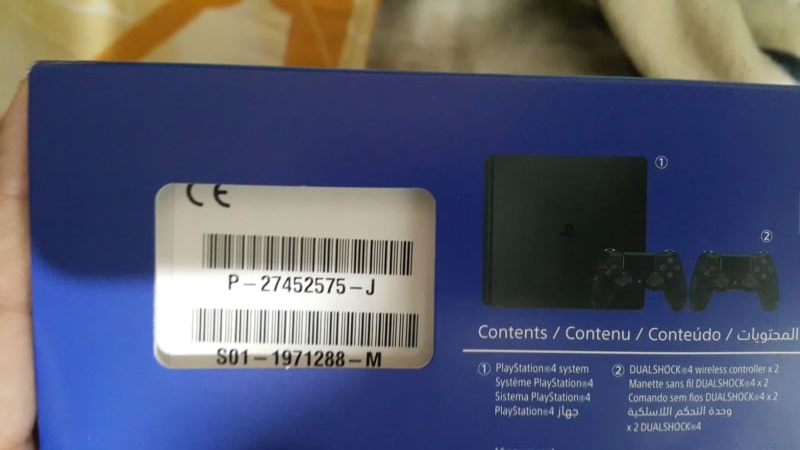 PS4 Slim (1TB 2 Controllers) no bundle Firmware? [CUH-2216b 