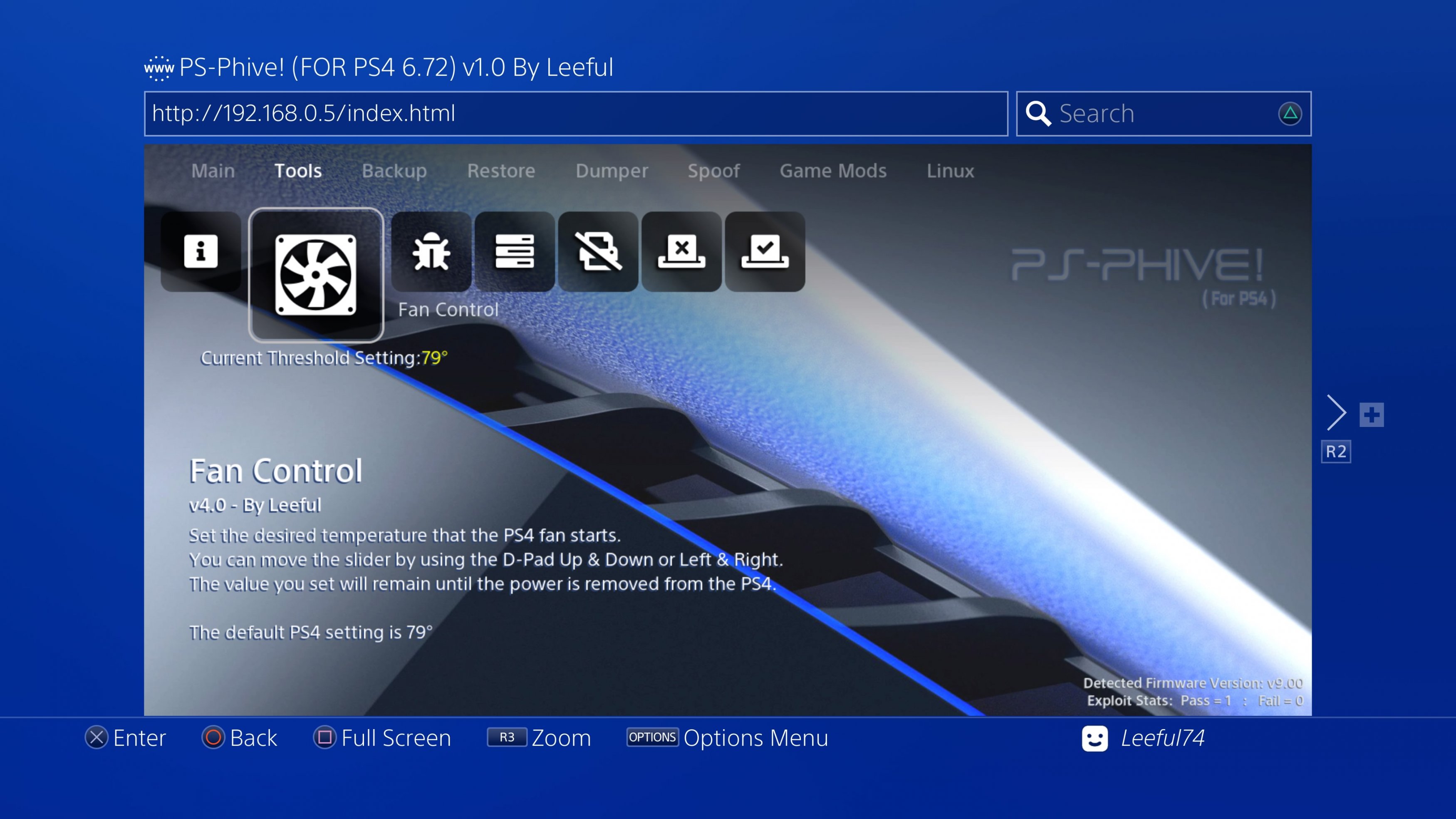 Release] PS-Phive! (ForPS4 6.72) Exploit Host Menu | GBAtemp.net - The  Independent Video Game Community