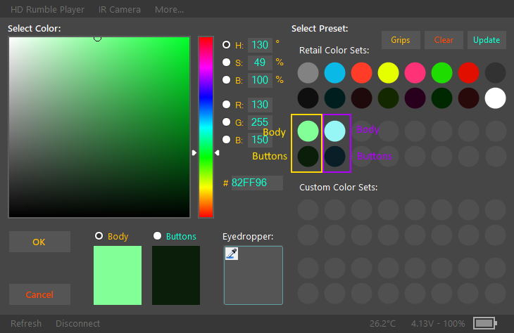 ACNH Custom Color Editor Switch - GameBrew