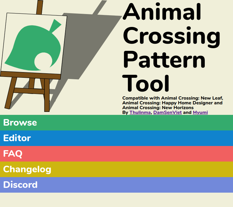 Animal Crossing Pattern Tool + database - new version now live |  GBAtemp.net - The Independent Video Game Community