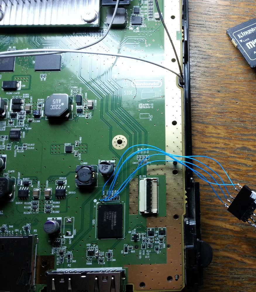Successfully dumped WiiU EMMC nand with hardmod. | GBAtemp.net - The  Independent Video Game Community