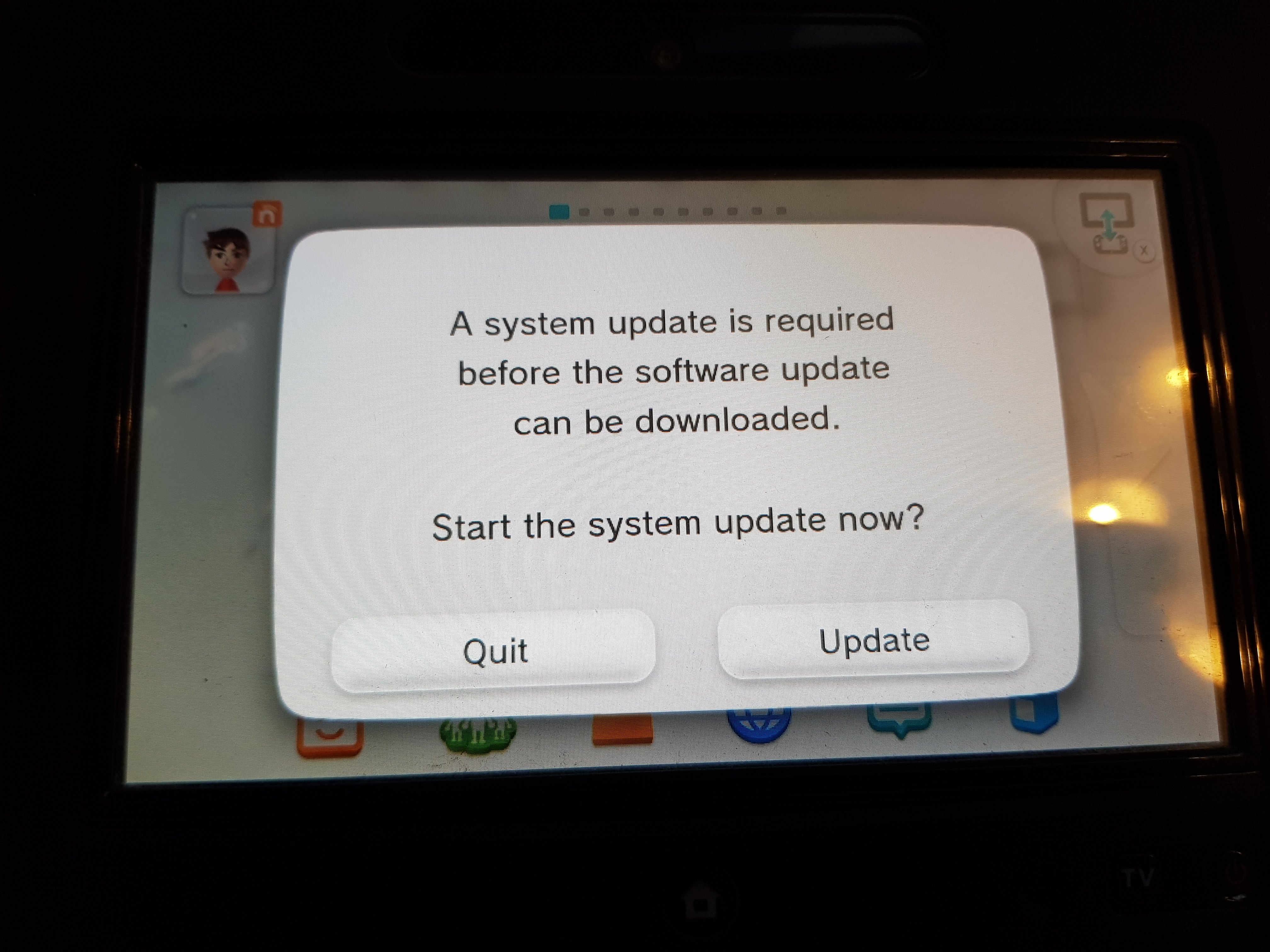 WiiU softmod CBHC prompting for system update | GBAtemp.net - The  Independent Video Game Community