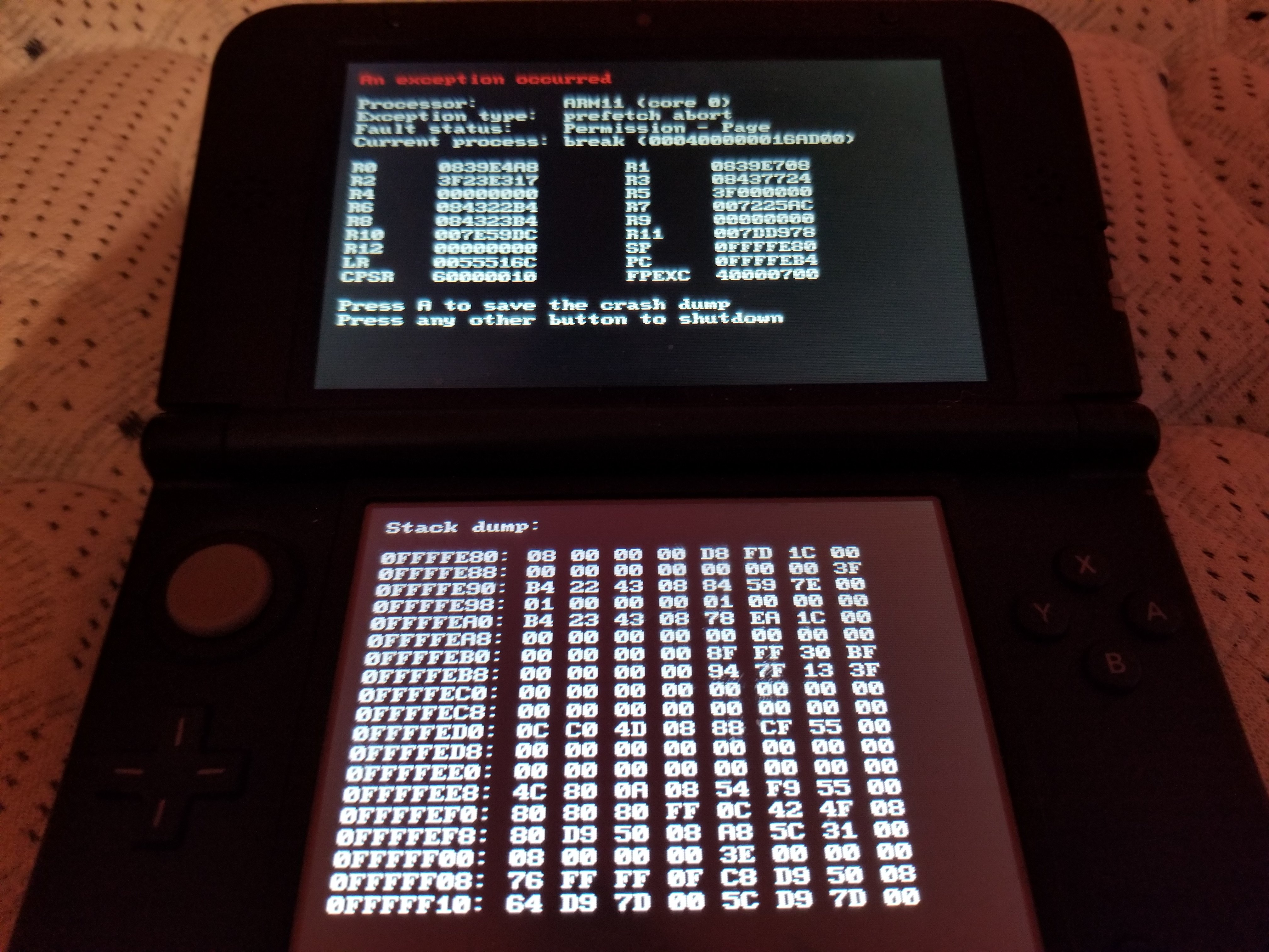 Crashing on Movement Luma 3DS Joker 3 Patch | GBAtemp.net - The Independent  Video Game Community