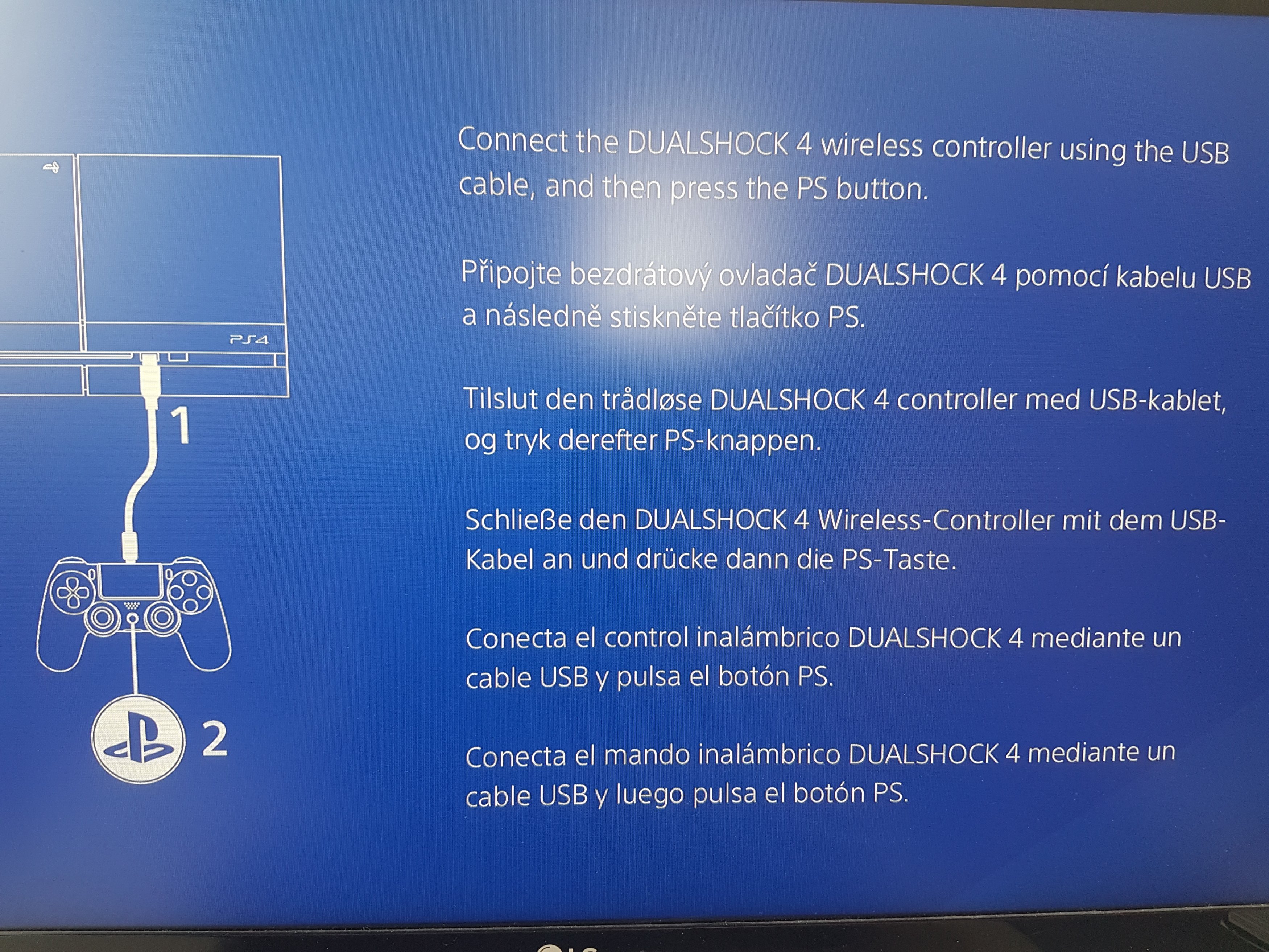connect dualshock 4 to ps4