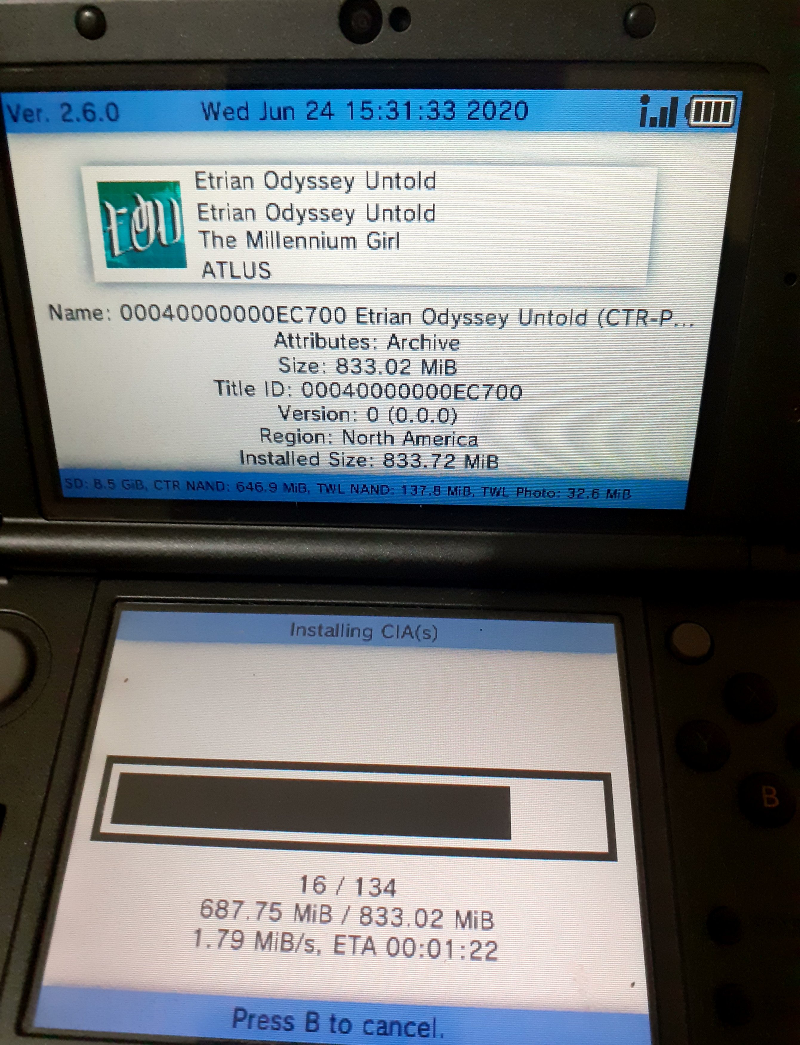 Disk Gamer - [TUTORIAL - INSTALANDO CIAS NO NINTENDO 3DS VIA FBI