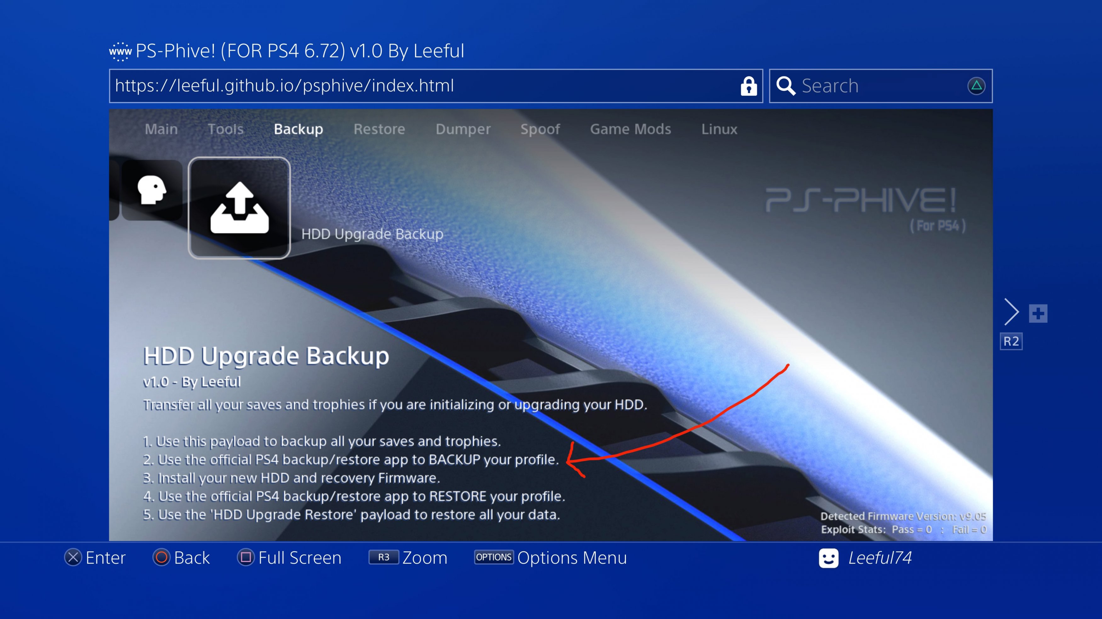 Release] PS-Phive! (ForPS4 6.72) Exploit Host Menu | Page 3 | GBAtemp.net -  The Independent Video Game Community