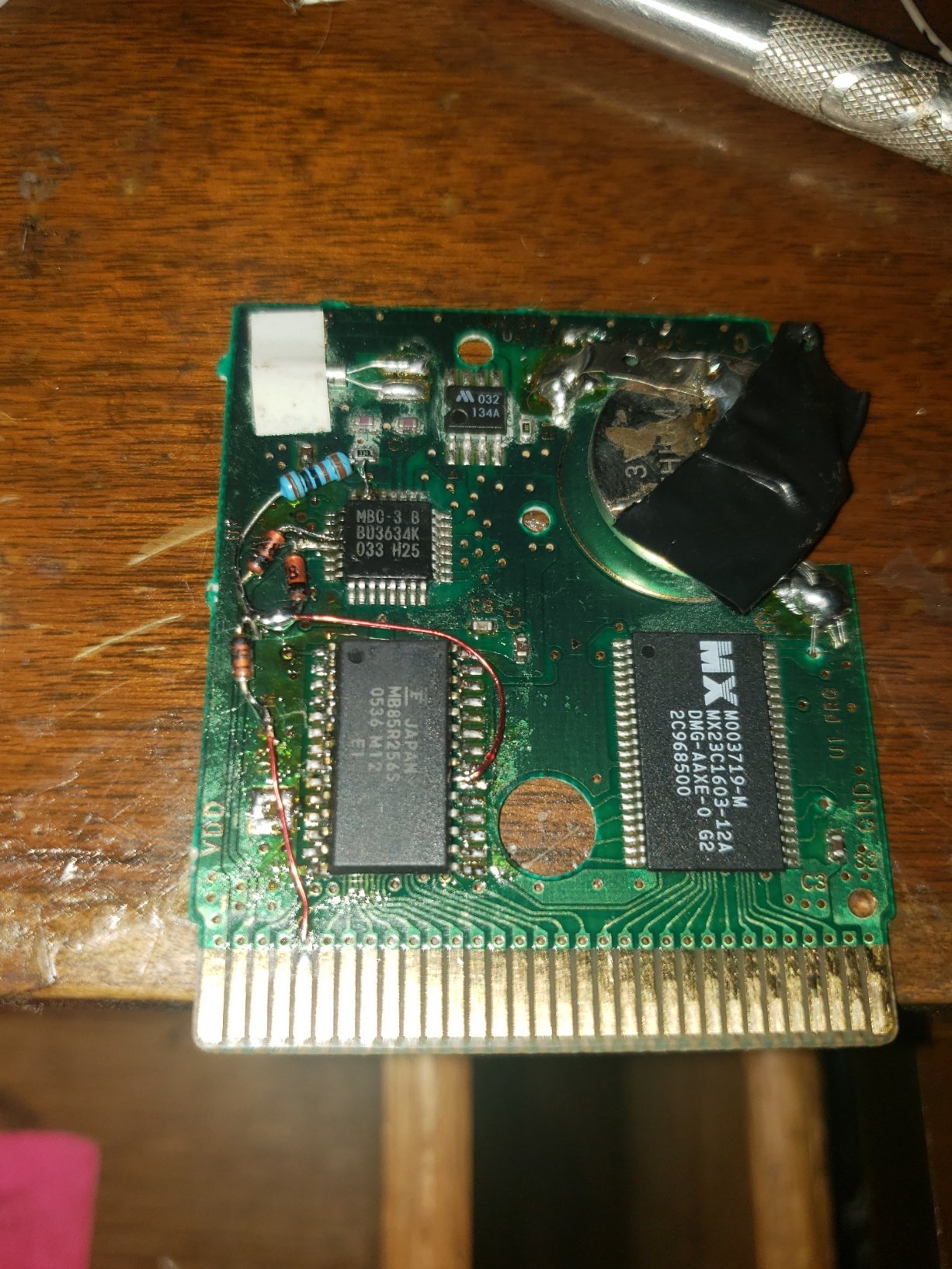 I managed to save a broken Pokémon yellow game last night by switching the  rom chip to a working Nsync PCB board. The game booted right up after the  swap 😁 