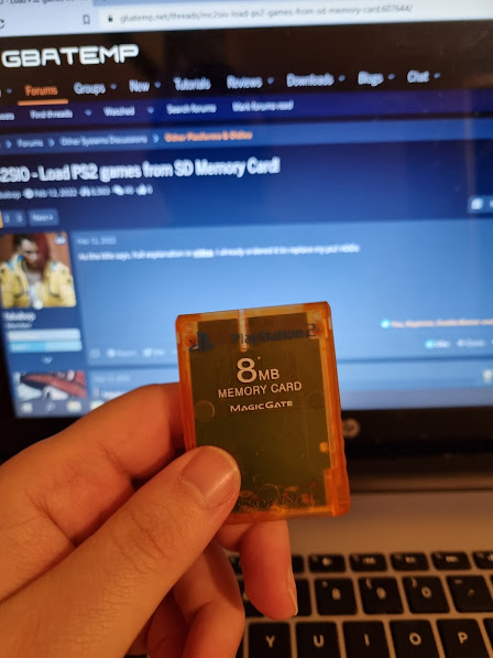 Got this memory card and a ps2 slim SCPH 90001. I believe it isn't  compatible, right? If so, what can I do to play games in a USB? : r/ps2