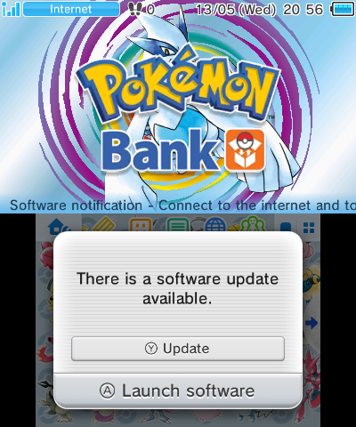 Pokémon Bank, Nintendo 3DS download software, Games