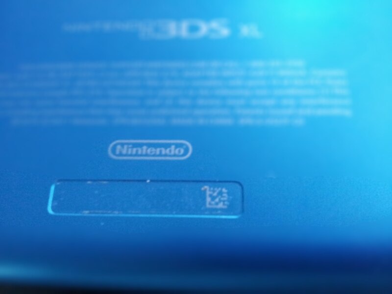 Strange Cutoff QR Code on back of 3DS | GBAtemp.net - The Independent Video  Game Community