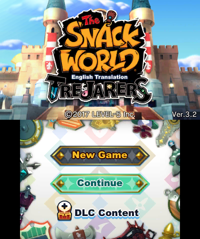 snack world 3ds