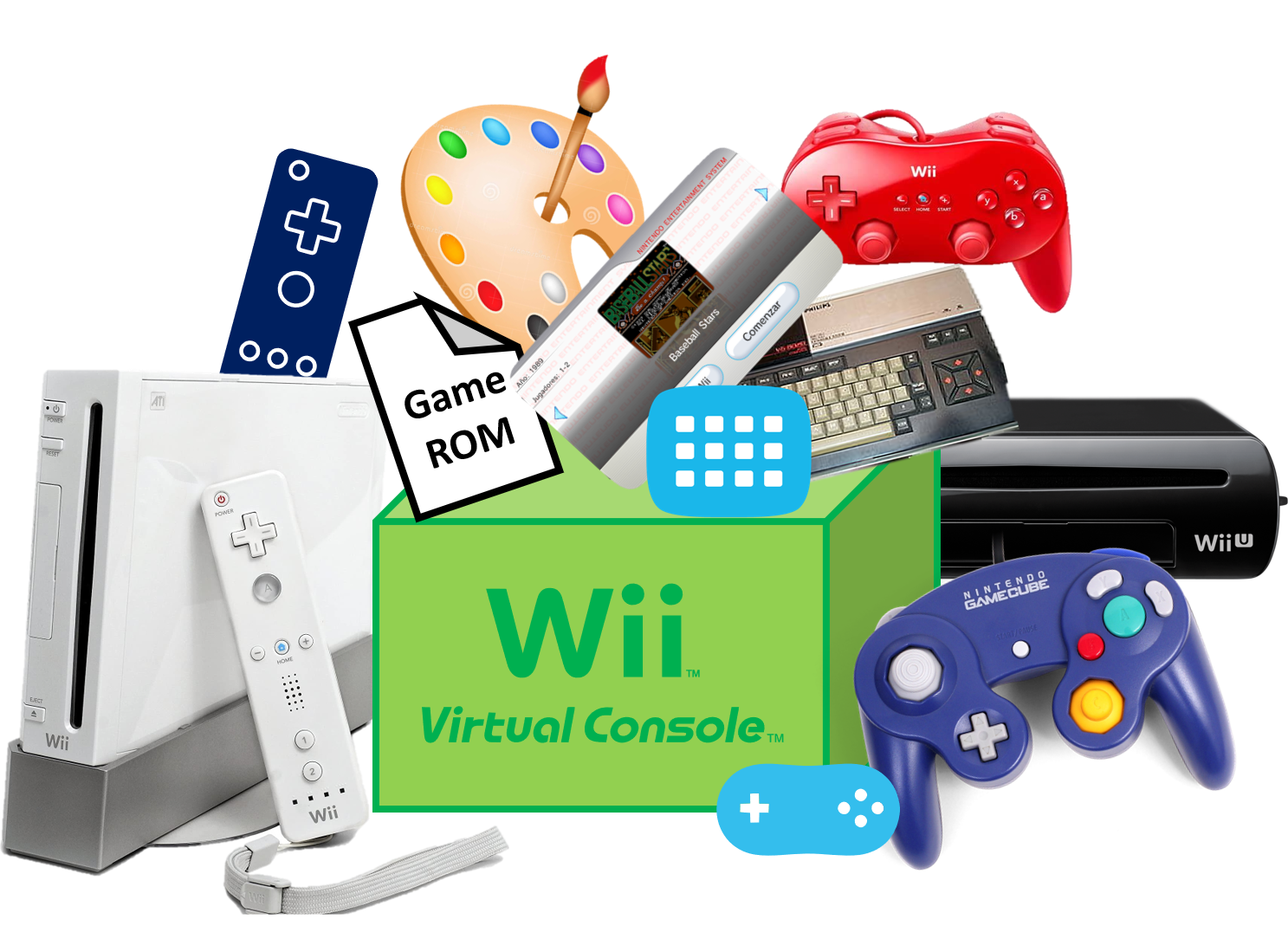 wii virtual console games