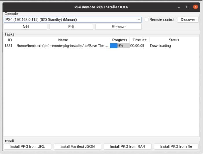 PS4 Remote PKG Installer Version 0.07 release | GBAtemp.net - The  Independent Video Game Community