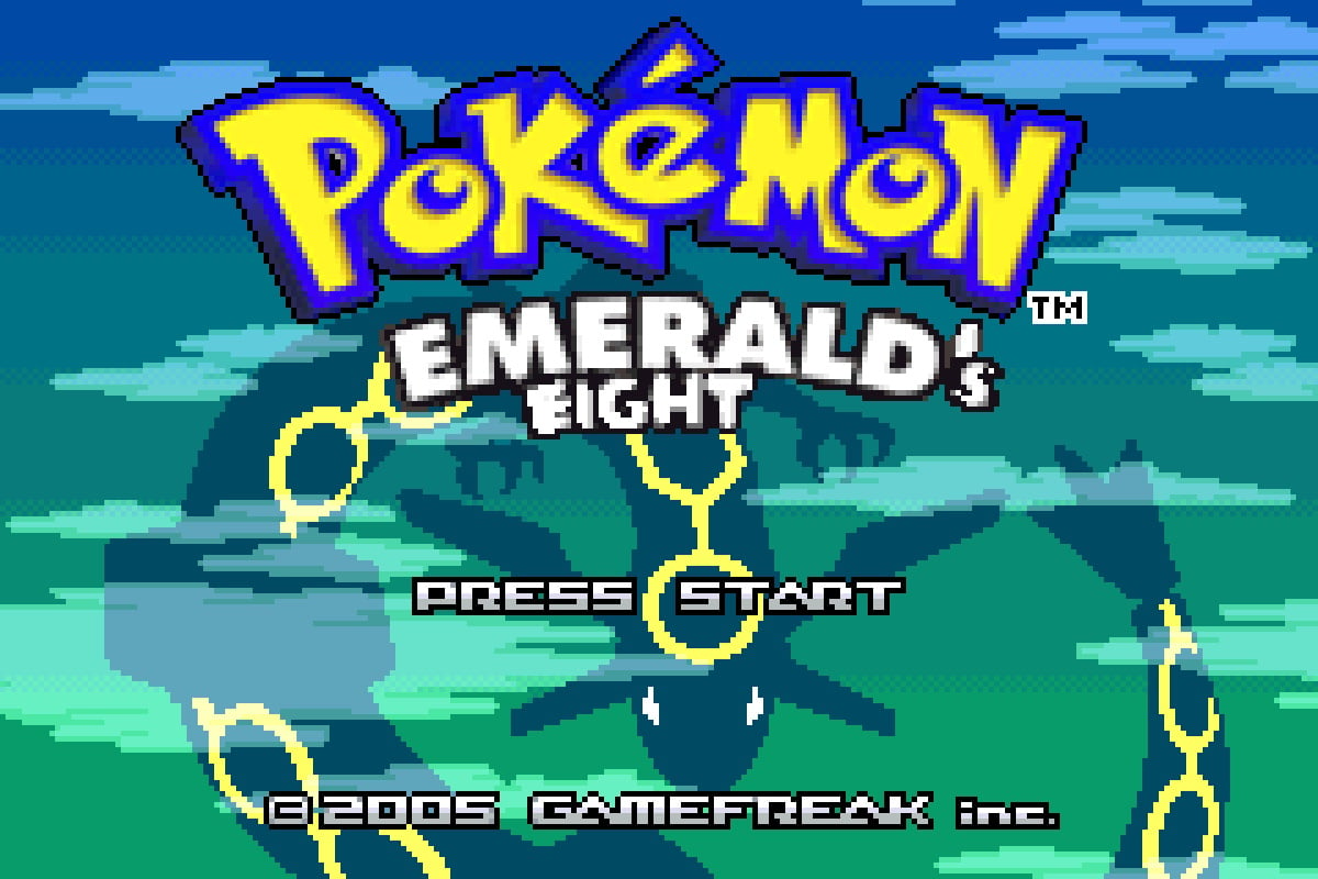 Pokemon Black 2 White 2: Emerald Rom : NDS to GBA 