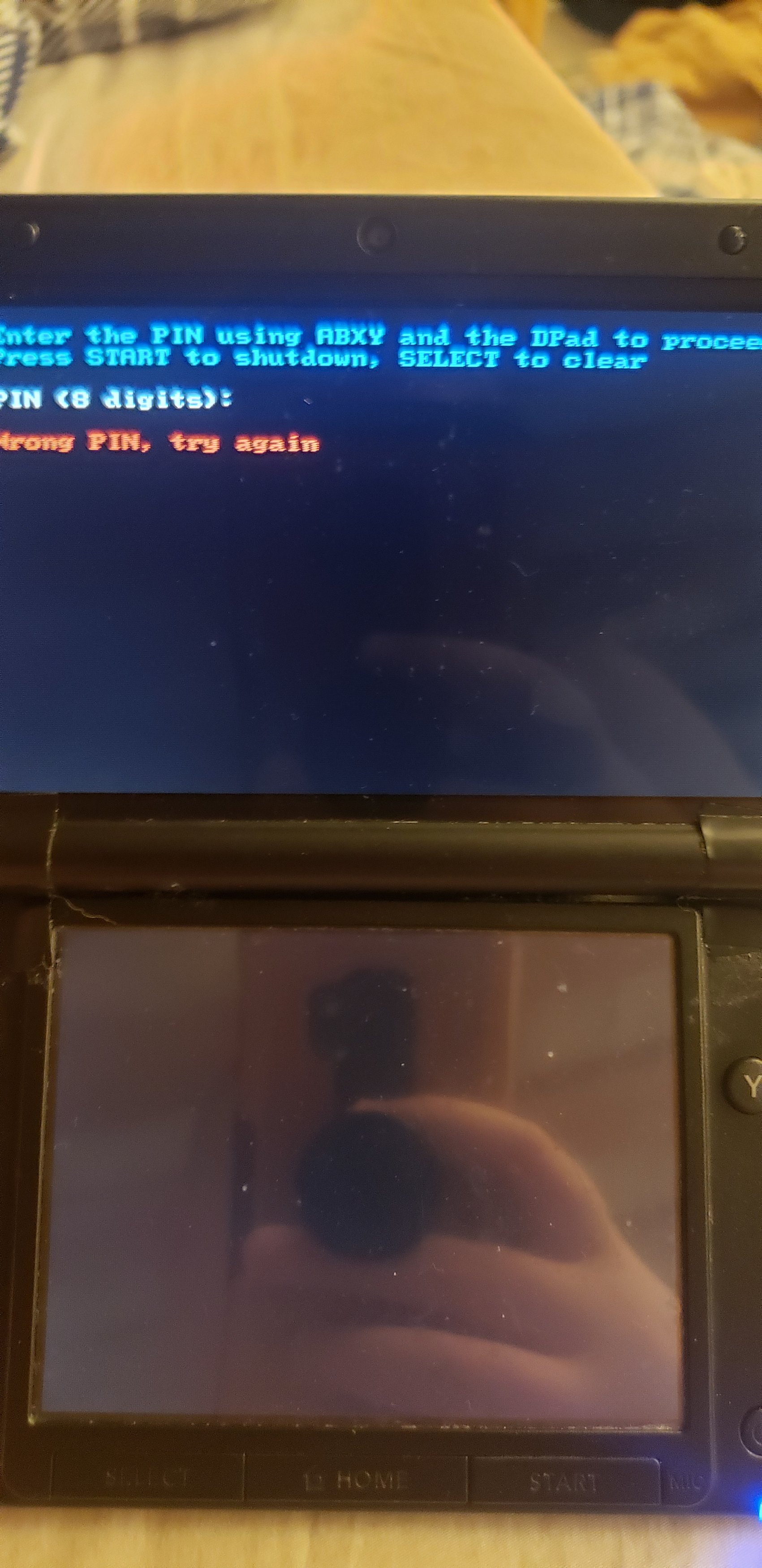 Problems with 3DS PIN. | GBAtemp.net - The Independent Video Game Community
