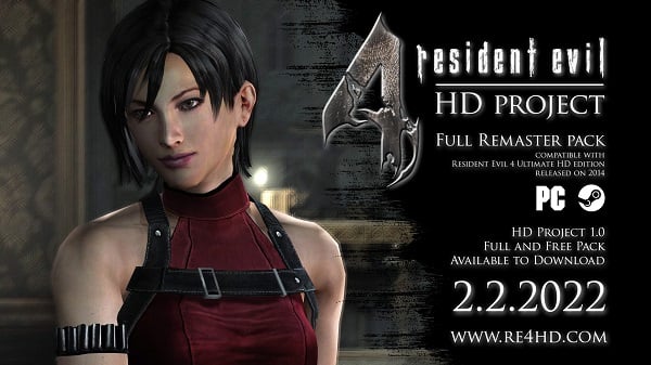 Resident Evil 4 fanmade full remaster mod pack announced for
