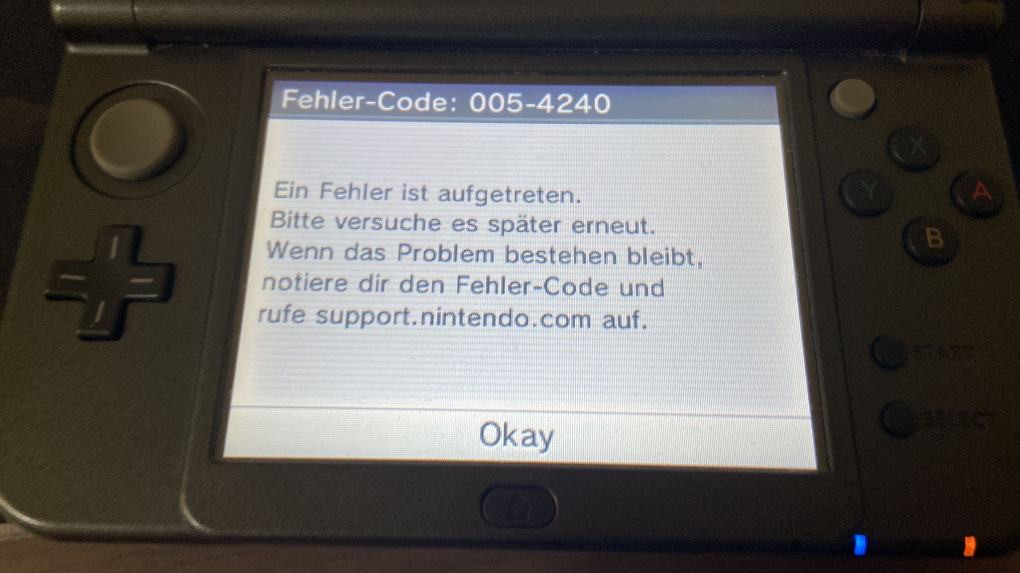 Can't do a factory reset on my n3ds. | GBAtemp.net - The Independent Video  Game Community