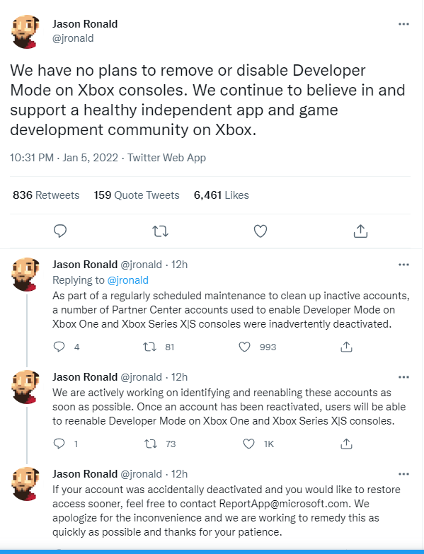 Microsoft Disabling Dev Mode Access | GBAtemp.net - The Independent Video  Game Community
