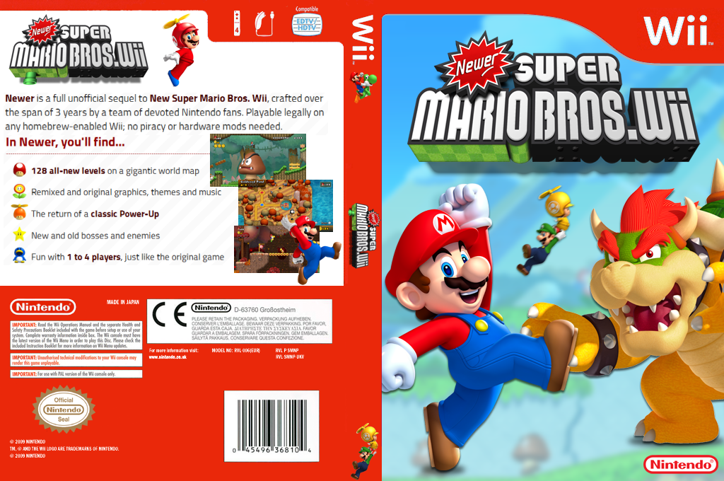 New(er) SMB Wii Custom Games Covers & Banners | GBAtemp.net - The  Independent Video Game Community