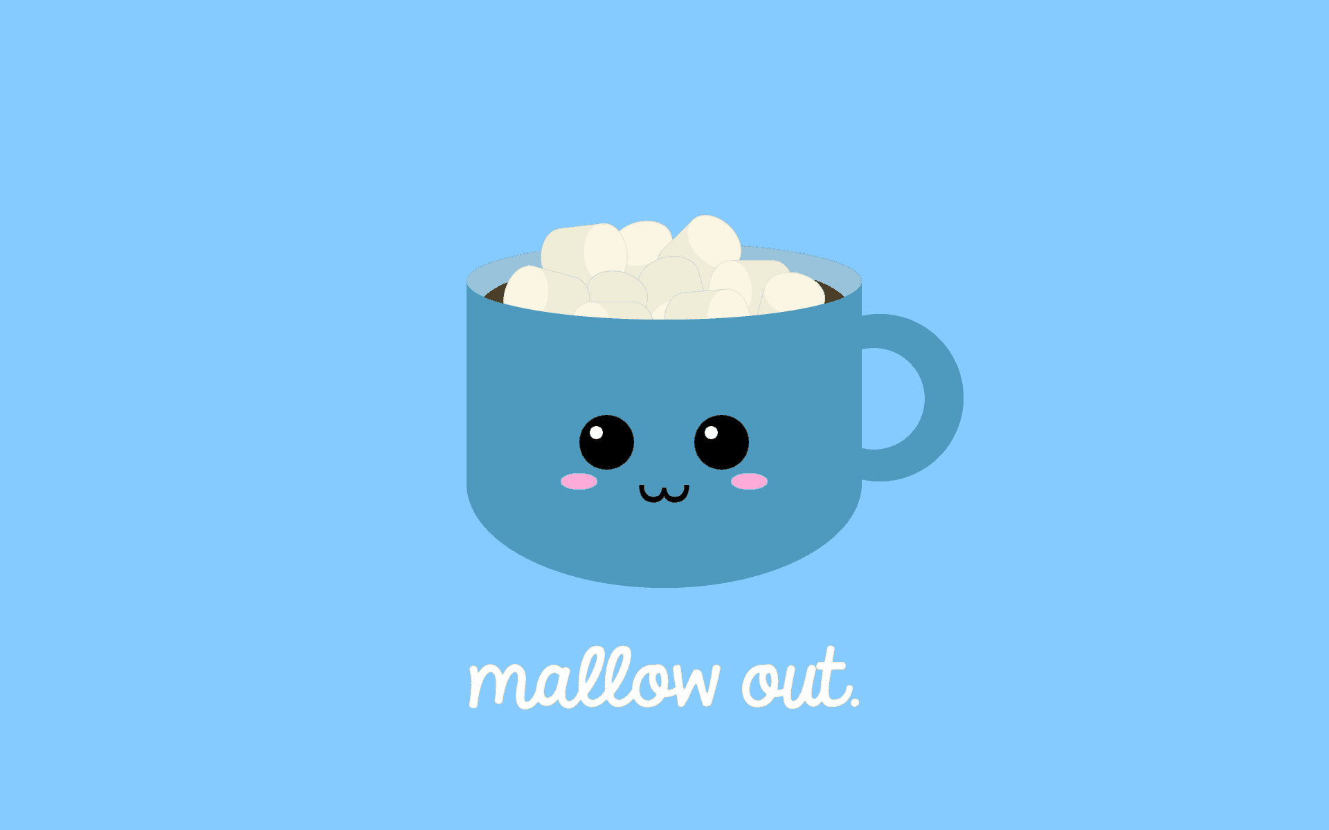 Made a new minimalistic kawaii wallpaper.  - The Independent  Video Game Community