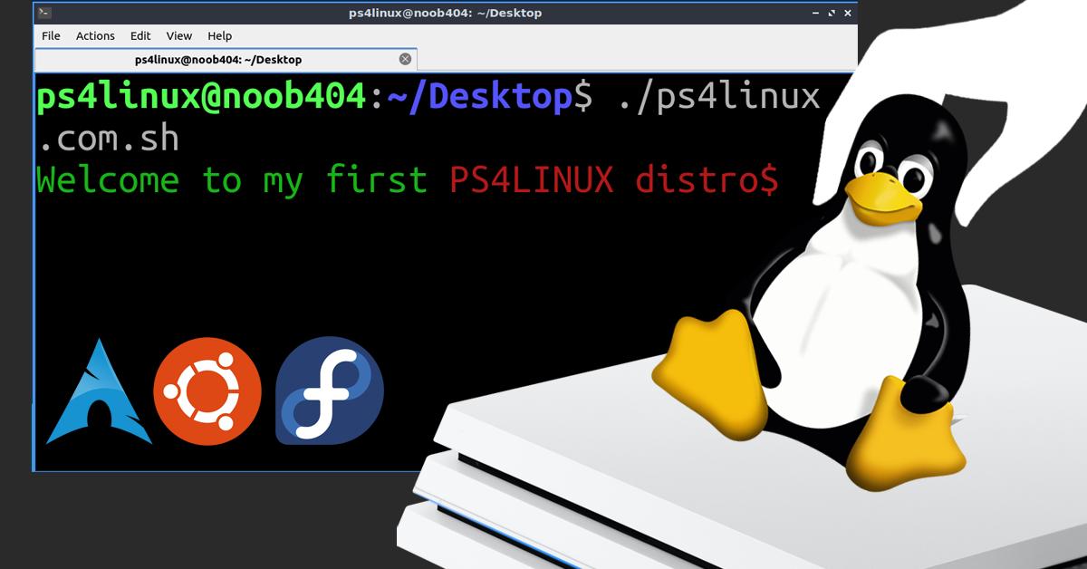 TUTORIAL] Make your own PS4 Linux distro from scratch | GBAtemp.net - The  Independent Video Game Community