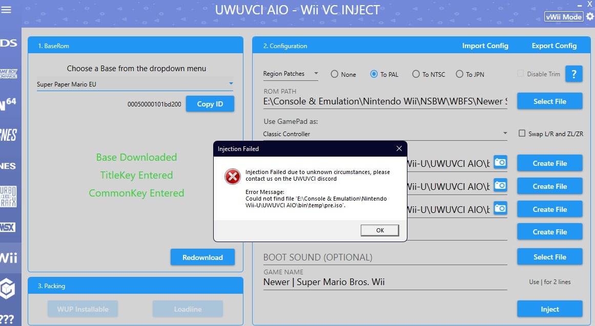 WiiU Nintendont Forwarder Cheats problem   - The Independent  Video Game Community