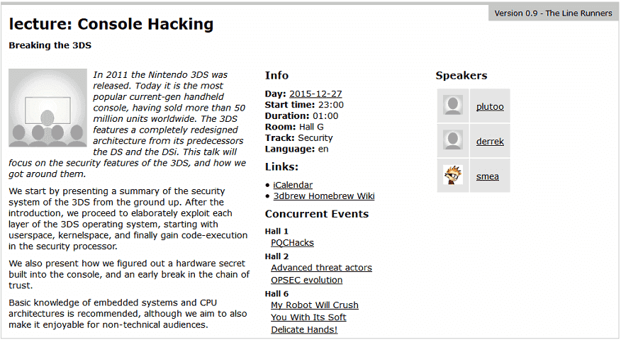 32c3] Console Hacking (3DS) talk Dec 27: smea, derrek, plutoo | Page 10 |  GBAtemp.net - The Independent Video Game Community