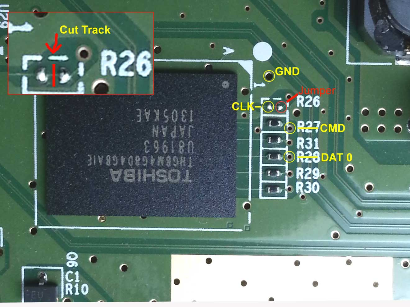 Successfully dumped WiiU EMMC nand with hardmod. | Page 20 | GBAtemp.net -  The Independent Video Game Community