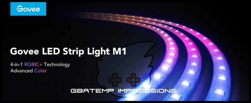Govee LED Strip Light M1 Impressions | GBAtemp.net - The Independent Video  Game Community