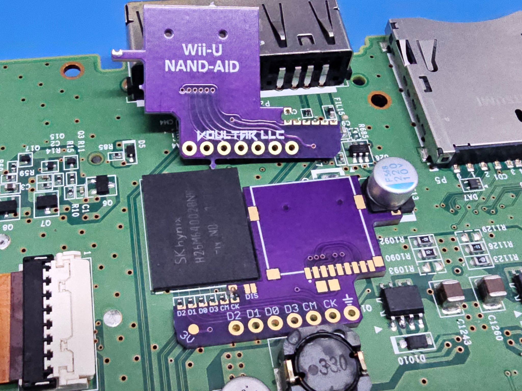 Wii-U NAND-AID - eMMC Recovery and Replacement Interposer Public Test |  GBAtemp.net - The Independent Video Game Community