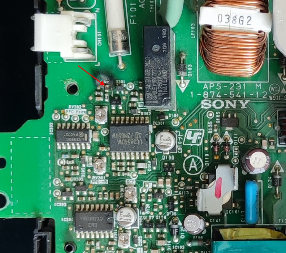PS3 APS-231 PSU blowned up capacitor | GBAtemp.net - The Independent Video  Game Community